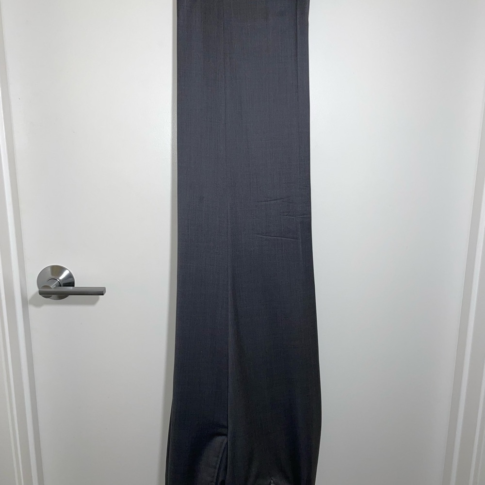 Saks Fifth Avenue Super 110’s Charcoal Dress Pants